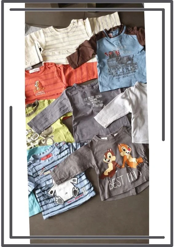 Lot 12 long-sleeve t-shirts – photo 5